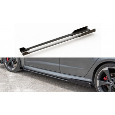 Racing Durability Μασπιέ Διαχύτης + Φτεράκια προφυλακτήρα Maxton Design Audi RS3 8V Sportback - (AURS38VCNC-SD2B+SRF1G)