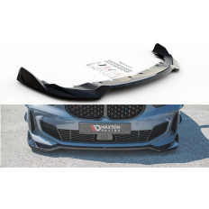 Spoiler / Χειλάκι εμπρός προφυλακτήρα Maxton Design BMW 1 F40 M-Pack / M135i Carbon Look - (BM-1-40-M-FD1C)