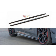 Πρόσθετα Πλαϊνά Μαρσπιέ Maxton Design V.1 BMW 1 F40 M-Pack/ M135i look carbon - (BM-1-40-MPACK-SD1C)