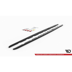 Πρόσθετα Πλαϊνά Μαρσπιέ Maxton Design BMW 1 F40 M-Pack/ M135i μαύρο γυαλιστερό - (BM-1-40-MPACK-SD2G)