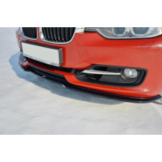 Spoiler / Χειλάκι εμπρός προφυλακτήρα Maxton Design BMW 3 F30 look carbon - (BM-3-F30-FD1C)