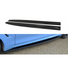 Πρόσθετα Πλαϊνά Μαρσπιέ Maxton Design BMW M4 F82 μαύρο γυαλιστερό - (BM-4-32-M-SD1G)