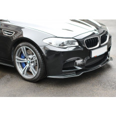 Spoiler / Χειλάκι εμπρός προφυλακτήρα Maxton Design BMW M5 F10/ F11 Μαύρο Σαγρέ - (BM-5-10-M-FD2T)