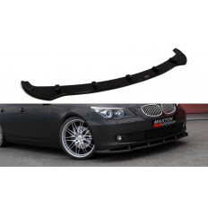 Spoiler / Χειλάκι εμπρός προφυλακτήρα Maxton Design BMW 5 E60 / E61 Carbon Look - (BM-5-60F-FD1C)