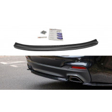 Splitter / Διαχύτης πίσω προφυλακτήρα Maxton Design BMW 5 G30/ G31 M-Pack Μαύρο Γυαλιστερό - (BM-5-G30-MPACK-RD1G)