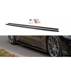 Πρόσθετα Πλαϊνά Μαρσπιέ Maxton Design BMW 5 G30/ G31 M-Pack μαύρο σαγρέ - (BM-5-G30-MPACK-SD1T)
