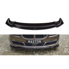 Spoiler / Χειλάκι εμπρός προφυλακτήρα Maxton Design BMW 6 GRAN COUPE Μαύρο Σαγρέ - (BM-6-06-GC-FD1T)