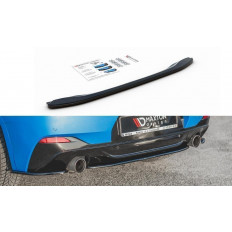 Splitter / Διαχύτης πίσω προφυλακτήρα Maxton Design BMW X2 F39 M-Pack μαύρο γυαλιστερό - (BM-X2-39-MPACK-RD1G)