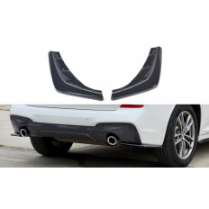 Πλαϊνά πίσω spoiler Maxton Design BMW X3 G01 M-PACK μαύρο σαγρέ - (BM-X3-01-MPACK-RSD1T)