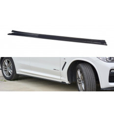 Πρόσθετα Πλαϊνά Μαρσπιέ Maxton Design BMW X3 G01 M-PACK look carbon - (BM-X3-01-MPACK-SD1C)