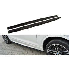 Πρόσθετα Πλαϊνά Μαρσπιέ Maxton Design BMW X4 M-PACK μαύρο σαγρέ - (BM-X4-26-MPACK-SD1T)