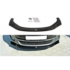 Spoiler / Χειλάκι εμπρός προφυλακτήρα Maxton Design CITROEN DS5 FACELIFT Μαύρο Σαγρέ - (CI-DS5-1/1F-FD1T+FD1RT)