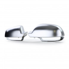 Καπάκια καθρεπτών για AUDI A3 (8P), A4 (B6 & B7), A6 (4F) S-Look - Μatte Silver - (33703)