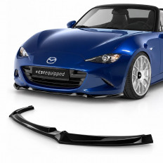 Spoiler / Χειλάκι Εμπρός Προφυλακτήρα CSR Mazda MX-5 (ND) - Μαύρο Γυαλιστερό - (CSL652)