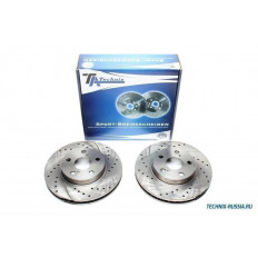 Σετ Δισκόπλακες μπροστινού άξονα Toyota Carina / Celia - Φ255mm TA Technix - (EVOBS2344P)