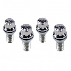 Μπουλόνι Ασφαλείας Τροχού Type B M12x1,25 / Μήκος: 23mm / Κλειδί: 17-19 / Κωνικό 60° / Γαλβανιζέ - (FBL-0082)