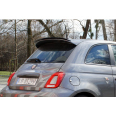 Αεροτομή / Spoiler Maxton Design FIAT 500 ABARTH MK1 FACELIFT μαύρο σαγρέ - (FI-500-1F-AB-CAP1T)