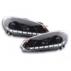Φανάρια Εμπρός DRL LED  - VW Golf 6 - Φιμέ - 2 Τμχ. - (FKFSVW010073)