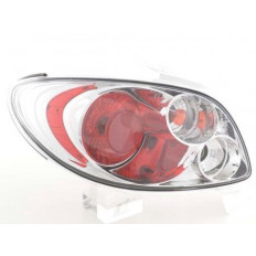 Πίσω Φανάρια Peugeot 206 CC Τύπου 2 Χρώμιο - 2 Τμχ.