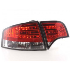 Πίσω Φανάρια LED Audi A4 Sedan 8E Μαύρο Κόκκινο - 2 Τμχ.