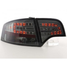 Πίσω Φανάρια LED Audi A4 Sedan 8E Μαύρο - 2 Τμχ.