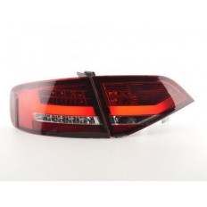 Πίσω Φανάρια LED Audi A4 B8 8K Limo Λευκό Κόκκινο - 2 Τμχ.