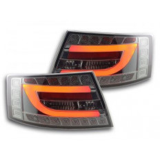 Πίσω Φανάρια LED Audi A6 Limo 4F Μαύρο - 2 Τμχ.
