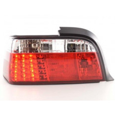 Πίσω Φανάρια LED BMW Σειρά 3 Coupe E36 Λευκό Κόκκινο - 2 Τμχ.