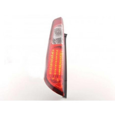 Πίσω Φανάρια LED Ford Focus 2 5-Πορτό Λευκό Κόκκινο - 2 Τμχ.