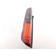 Πίσω Φανάρια LED Ford Focus 2 5-Πορτό Μαύρο Κόκκινο - 2 Τμχ.