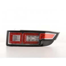Πίσω Φανάρια LED Land Rover Range Rover Evoque Χρώμιο - 2 Τμχ.