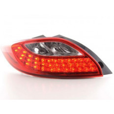 Πίσω Φανάρια LED Mazda 2 DE Λευκό Κόκκινο - 2 Τμχ.