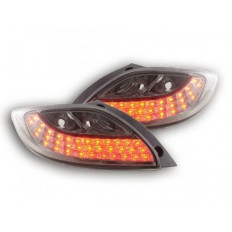 Πίσω Φανάρια LED Mazda 2 DE Μαύρο - 2 Τμχ.