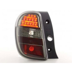 Πίσω Φανάρια LED Nissan Micra K13 Μαύρο - 2 Τμχ.