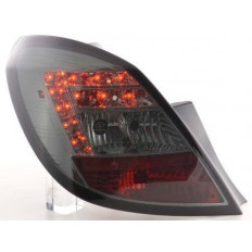 Πίσω Φανάρια LED Opel Corsa D (5-Πορτό) - Μαύρο - 2 Τμχ.