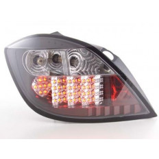 Πίσω Φανάρια LED Opel Astra H 5-Πορτό Μαύρο - 2 Τμχ.