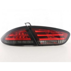 Πίσω Φανάρια LED Seat Leon (1P) Μαύρο Κόκκινο - 2 Τμχ.