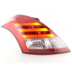 Πίσω Φανάρια LED Suzuki Swift Λευκό Κόκκινο - 2 Τμχ.