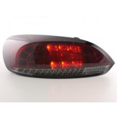 Πίσω Φανάρια LED VW Scirocco 3 Μαύρο Κόκκινο - 2 Τμχ.