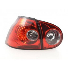 Πίσω Φανάρια LED VW Golf 5 1K Κόκκινο - 2 Τμχ.