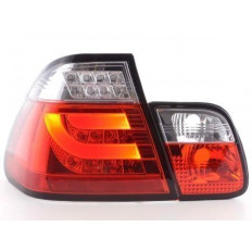 LED Πίσω Φανάρια Σετ Lightbar BMW Σειρά 3 E46 Limo (1998 - 2001) Κόκκινο / Λευκό