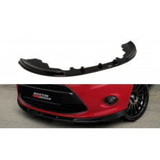 Spoiler / Χειλάκι εμπρός προφυλακτήρα Maxton Design Ford Fiesta Mk7 Carbon Look - (FO-FI-7-FD1C)