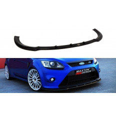 Spoiler / Χειλάκι εμπρός προφυλακτήρα Maxton Design Ford Focus RS Mk2 Μαύρο Γυαλιστερό - (FO-FO-2-RS-FD1G)