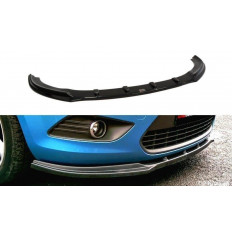 Spoiler / Χειλάκι εμπρός προφυλακτήρα Maxton Design Ford FOCUS II FACELIFT Μαύρο Γυαλιστερό - (FO-FO-2F-FD1G)