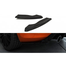 Πλαϊνά πίσω spoiler Maxton Design Ford Focus ST Mk2 FL μαύρο γυαλιστερό - (FO-FO-2F-ST-RSD2G)