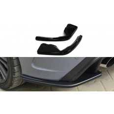 Πλαϊνά πίσω spoiler Maxton Design Ford Focus 3 RS μαύρο σαγρέ - (FO-FO-3-RS-RSD1T)