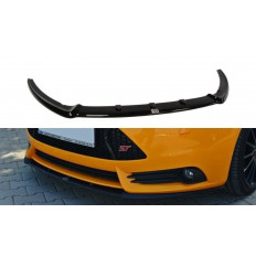Spoiler / Χειλάκι εμπρός προφυλακτήρα Maxton Design Ford Focus ST Mk3 Carbon Look - (FO-FO-3-ST-CUPRA-FD1C)