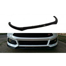 Spoiler / Χειλάκι εμπρός προφυλακτήρα Maxton Design Ford Focus ST Mk3 FL Μαύρο Σαγρέ - (FO-FO-3F-ST-FD1T)