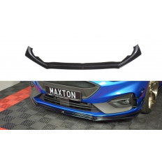 Spoiler / Χειλάκι εμπρός προφυλακτήρα Maxton Design Ford Focus ST / ST-Line Mk4 Μαύρο Γυαλιστερό - (FO-FO-4-STLINE-FD5G)