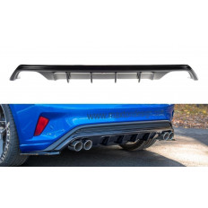 Splitter / Διαχύτης πίσω προφυλακτήρα Maxton Design Ford Focus MK4 St-line Carbon Look - (FO-FO-4-STLINE-RS2C)